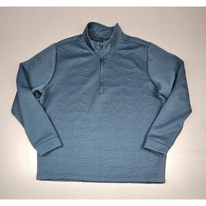 Adidas Golf Pullover Mens 2XL. Qt. Zip Sweatshirt Dark‎ Green HZ0434